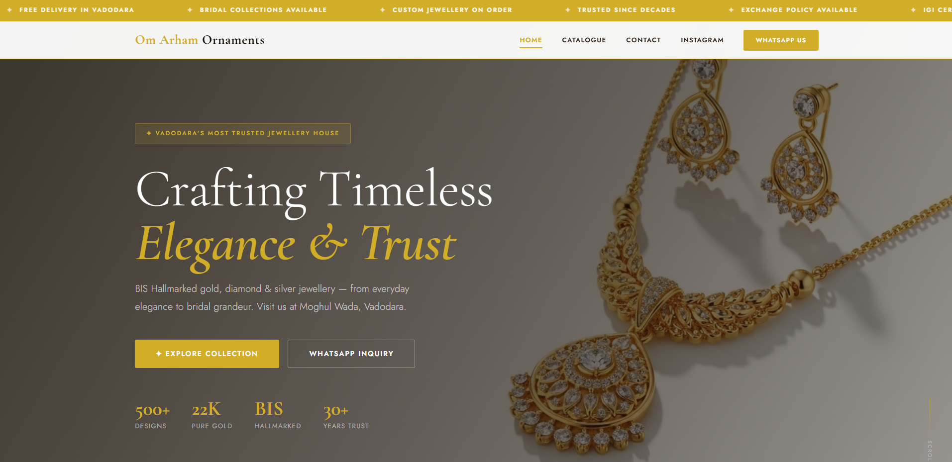 Web Project 3 — vibe coded website design by Vanrajsinh Gohil